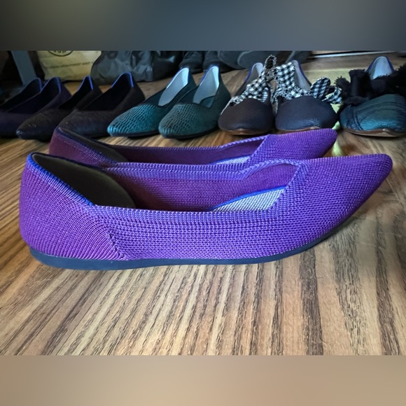 Rothy's Points in "Violet," purple, EUC, Size 8 - Picture 7 of 7